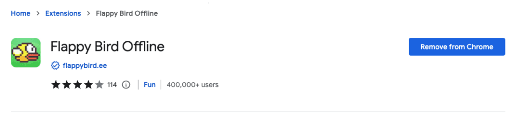 flappy bird extension