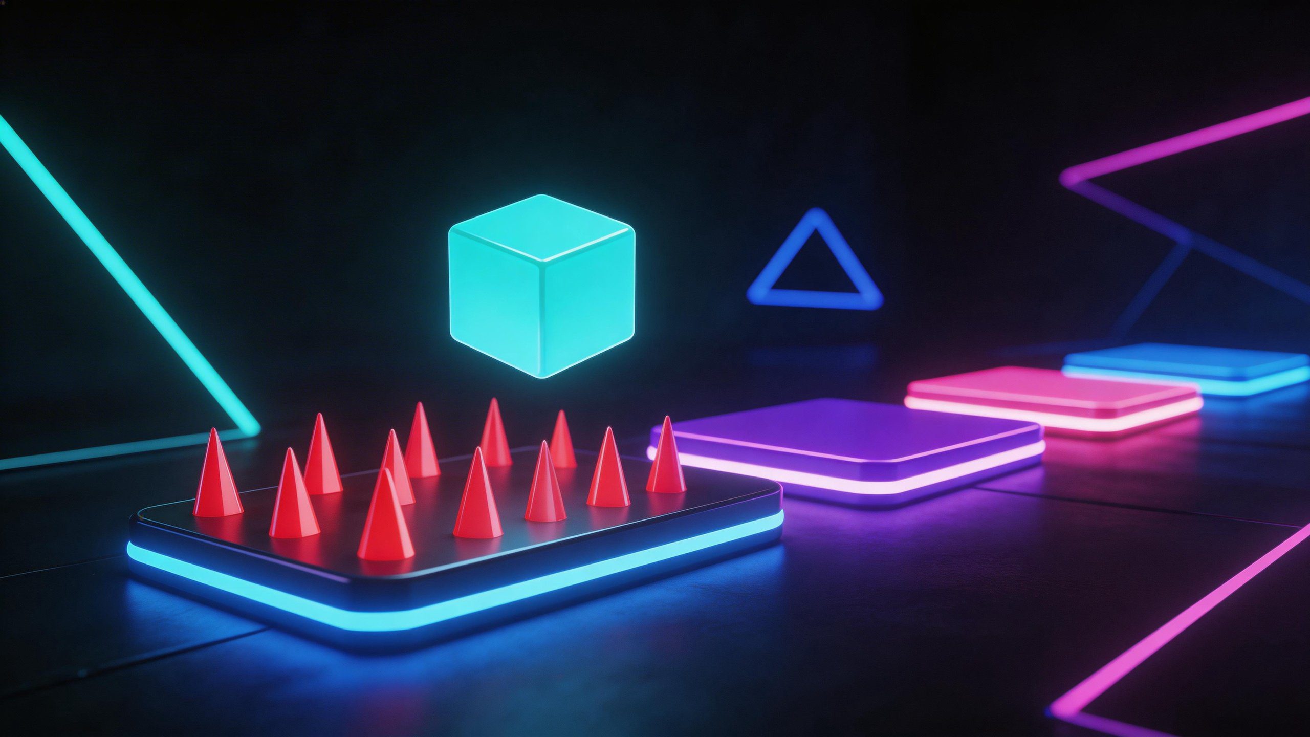 Geometry Lite gameplay